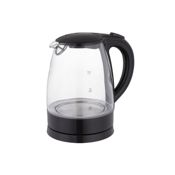 Imagen del producto Hervidor de vidrio eléctrico, 1.7l