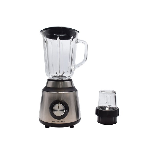 Imagen del producto Licuadora 2 en 1 (1.5l) c/jarra de vidrio, 6 cuchillas