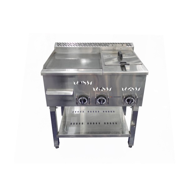 Imagen del producto Plancha a gas c/freidora