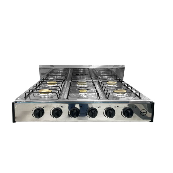 Imagen del producto Estufa a gas con 6 puestos
