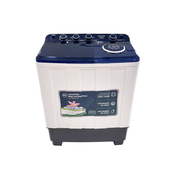 Imagen del producto Lavadora semi automatica 12kg doble tina
