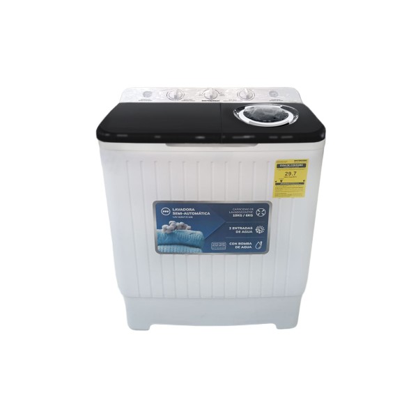 Imagen del producto Lavadora semi automatica 10kg doble tina
