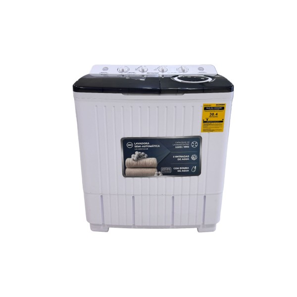 Imagen del producto Lavadora semi automatica 11kg doble tina