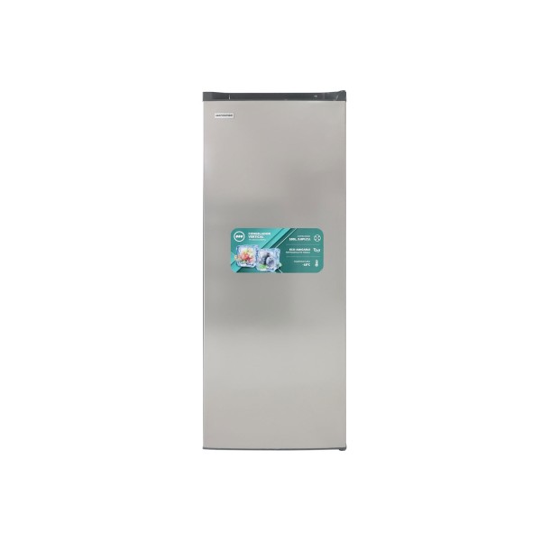 Imagen del producto Congelador vertical 160l/5.6pc (f) acero inoxidable