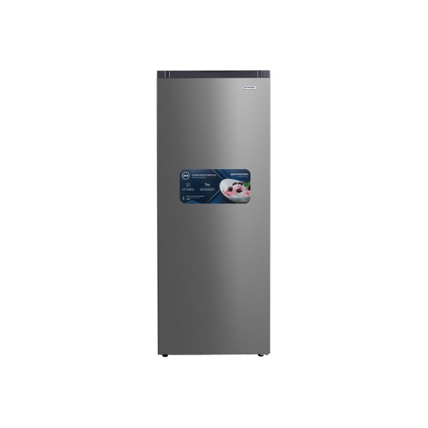Imagen del producto Congelador vertical 177l/6.25pc (f) acero inoxidable