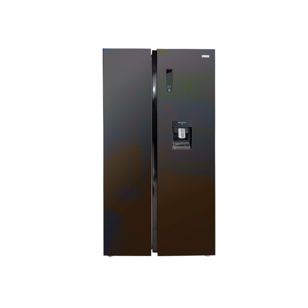 Imagen del producto Nevera 559l/19.7pc (nf) side by side, c/da, acero inoxdable negro