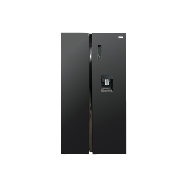 Imagen del producto Nevera 622l/21.99pc (nf) side by side, c/da, acero inoxdable negro