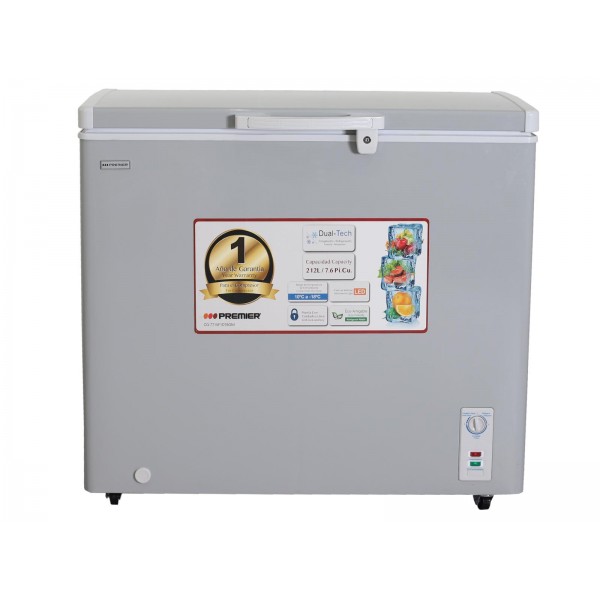 Imagen del producto Congelador tipo baul 212l/7.6pc grey