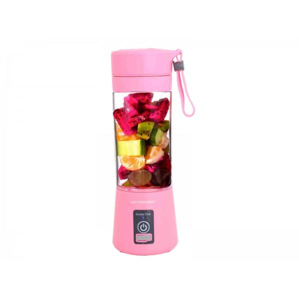 Imagen del producto Licuadora portatil recargable, con usb/luz, 380ml