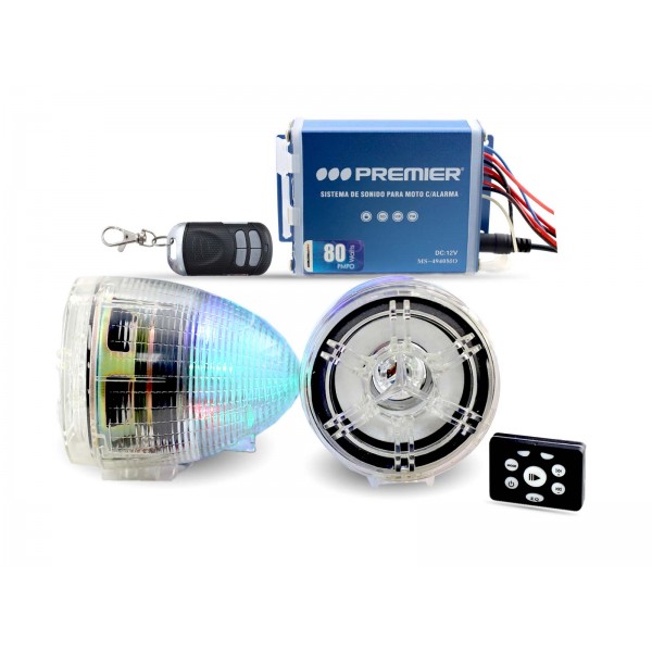 Imagen del producto Sistema de sonido para moto