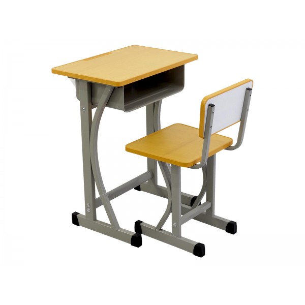 Imagen del producto Juego de escritorio y silla, con cajón de acero