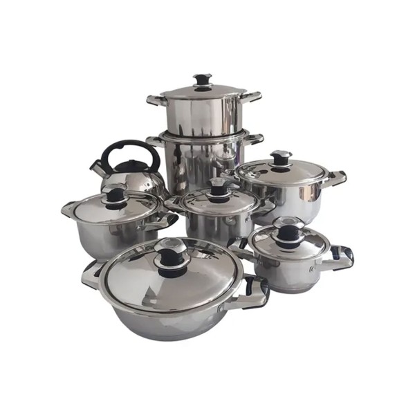 Imagen del producto Juego de ollas 16pcs acero inoxidable