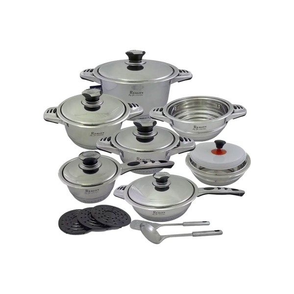 Imagen del producto Juego de ollas 19pcs acero inoxidable