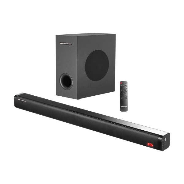 Imagen del producto Barra de sonido c/subwoofer usb/bt/tf/aux/hdmi/optica c/cr