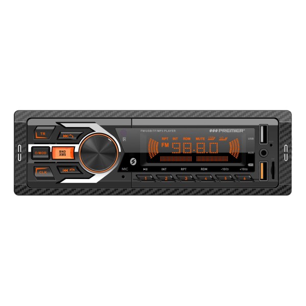 Imagen del producto Car audio multimedia fm/bt/usb/tf/aux (dc12v-negro)
