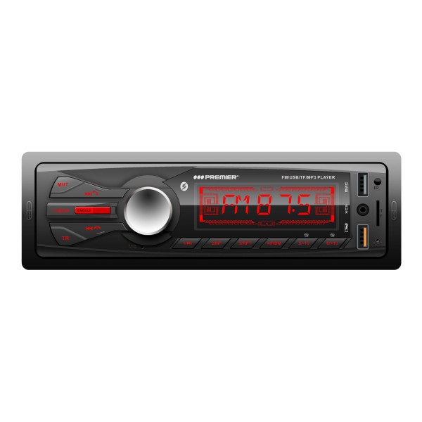 Imagen del producto Car audio multimedia fm/bt/usb/tf/aux (dc12v-negro)