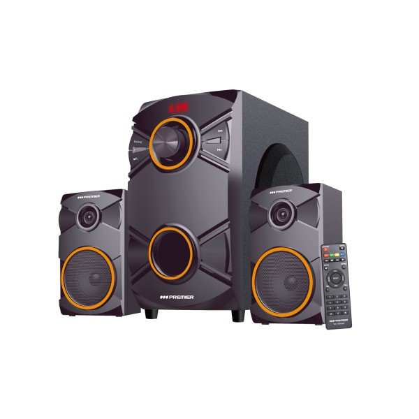 Imagen del producto Teatro en casa 2.1 usb/sd/bt/luz