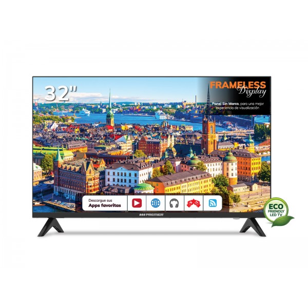 Imagen del producto Tv 32” hd smart c/ dvb-t2, bt, sin marco
