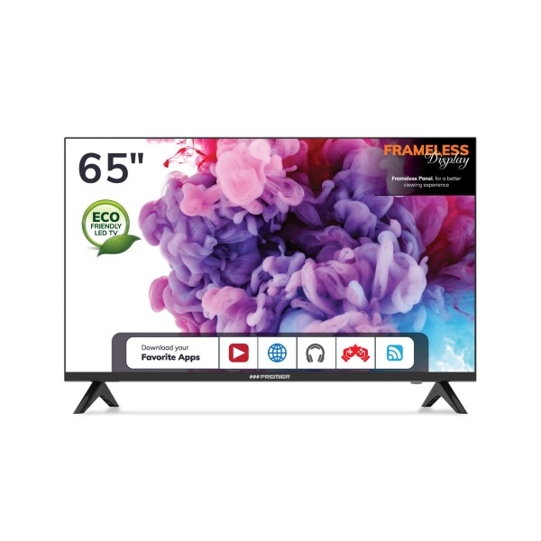 Imagen del producto Tv 65” uhd smart c/ dvb-t2, bt, dolby, android 13.0