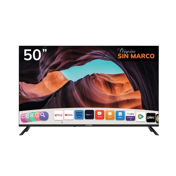 Imagen del producto Tv 50” uhd smart (whale os) c/ dvb-t2, sm, dolby, android 13.0
