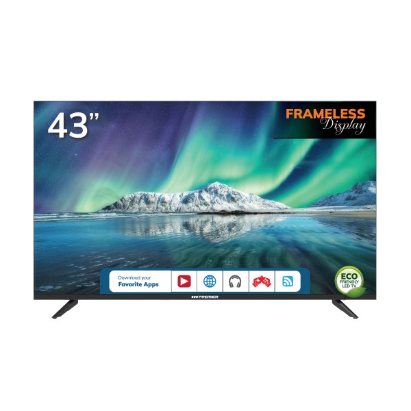 Imagen del producto Tv 43” fhd smart c/dvb-t2, android 14.0, sm, c/cr voz