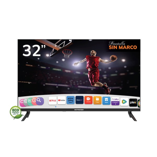 Imagen del producto Tv 32” hd smart c/dvb-t2, android, (whale os), sm, c/cr voz