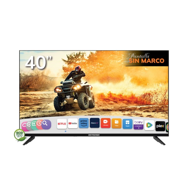 Imagen del producto Tv 40” fhd smart c/dvb-t2, android (whale os), sm, c/cr voz