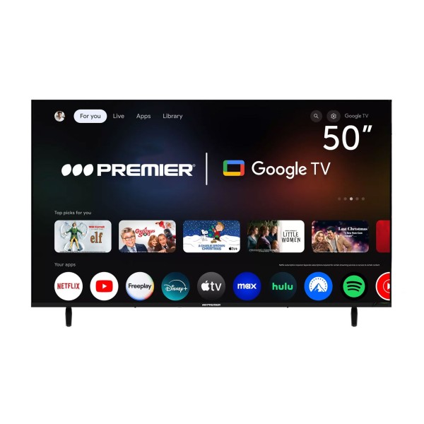 Imagen del producto Tv 50” uhd smart c/dvb-t2, google 3.0, sm, c/cr voz
