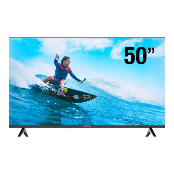 Imagen del producto Tv 50” uhd smart c/dvb-t2, android 14.0, sm, c/cr voz