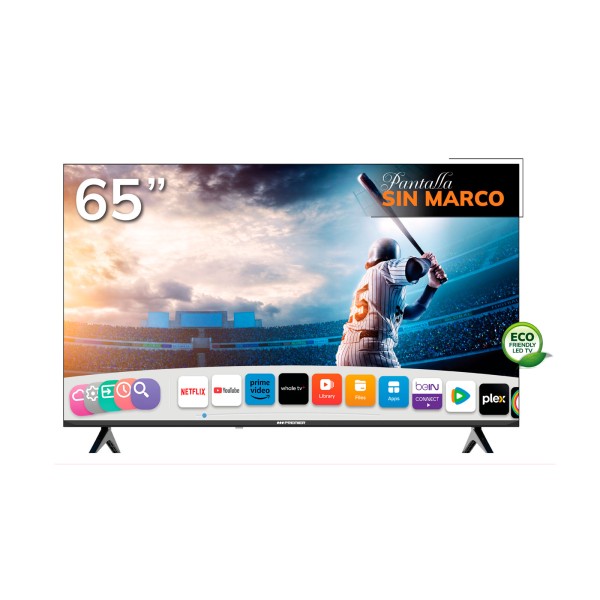 Imagen del producto Tv 65” uhd smart c/dvb-t2, android (whale os), sm, c/cr voz