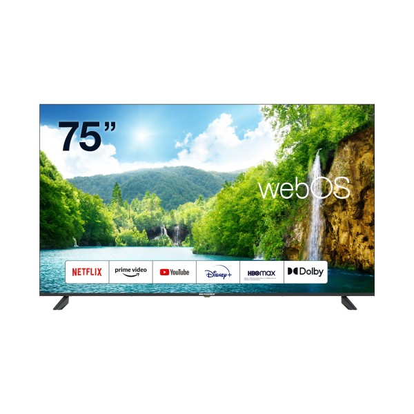 Imagen del producto Tv 75” qled smart, dvb-t2, sm, dolby, webos c/voz cr