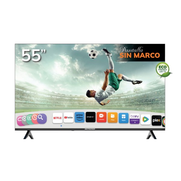 Imagen del producto Tv 55” uhd smart c/dvb-t2, android (whale os), dolby, sm, c/cr voz