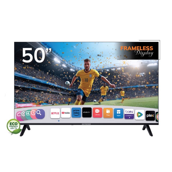 Imagen del producto Tv 50” uhd smart c/dvb-t2, android, (whale os), sm, c/cr voz