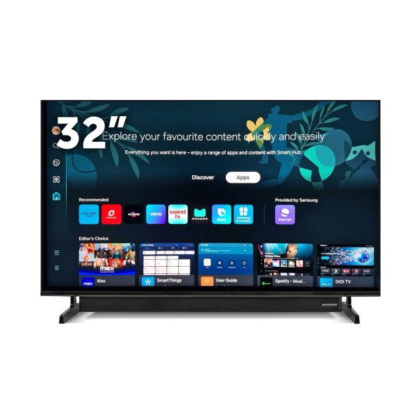 Imagen del producto Tv 32” hd smart c/dvb-t2, tizen, sm, 1 c/r voz (1+1)