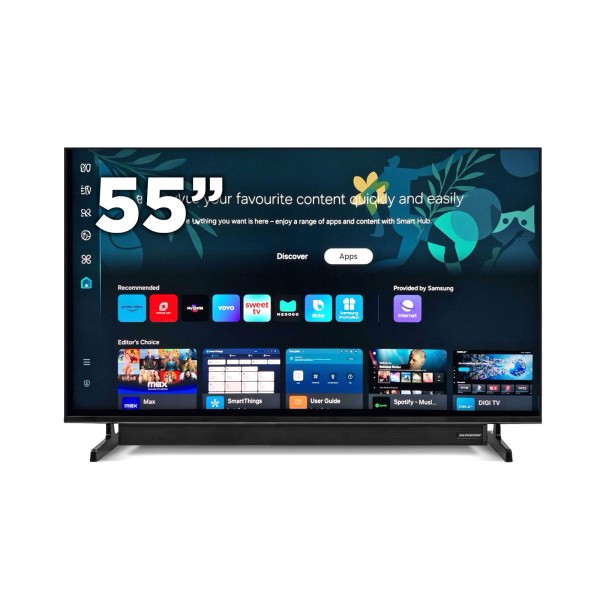 Imagen del producto Tv 55” qled smart c/dvb-t2, tizen, sm, c/cr voz