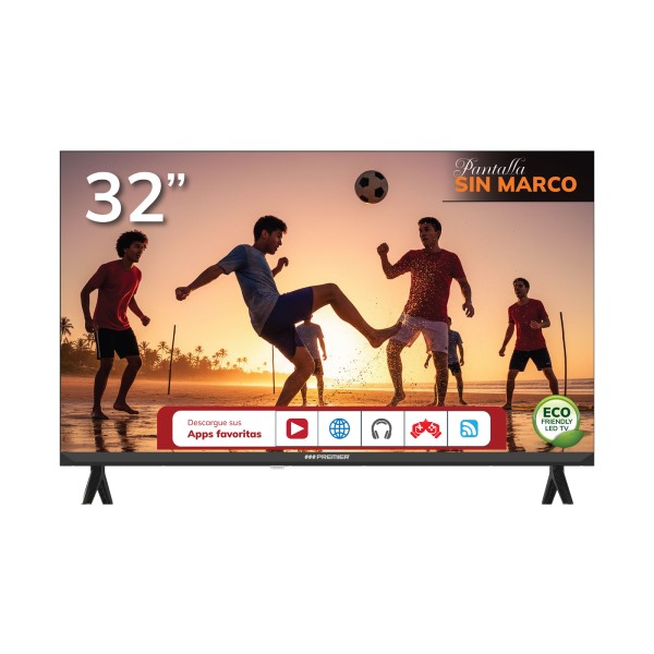 Imagen del producto Tv 32” hd smart c/dvb-t2, android, sm, c/cr