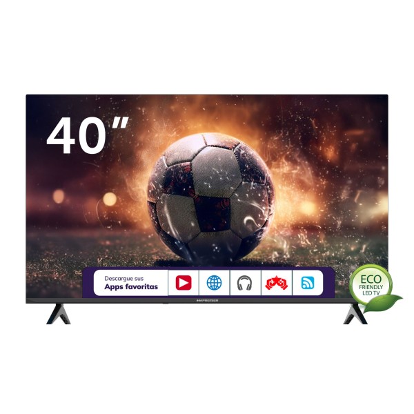 Imagen del producto Tv 40” fhd smart c/dvb-t2, android, sm, c/cr voz