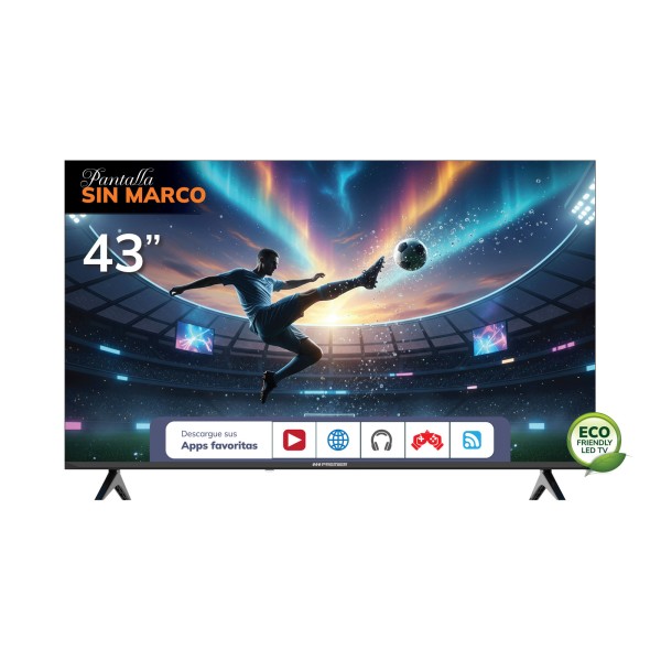 Imagen del producto Tv 43” fhd smart c/dvb-t2, android, sm, c/cr voz