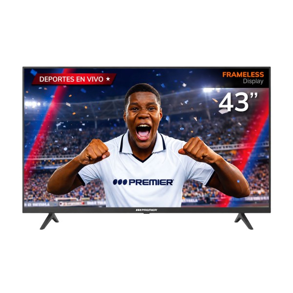 Imagen del producto Tv 43” fhd smart c/dvb-t2, android, sm, c/cr de voz (nieve)