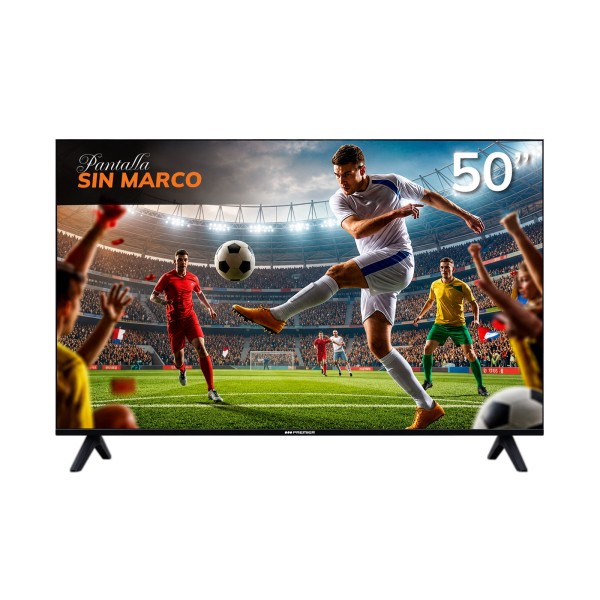 Imagen del producto Tv 50” qled smart c/dvb-t2, google, sm, c/r de voz