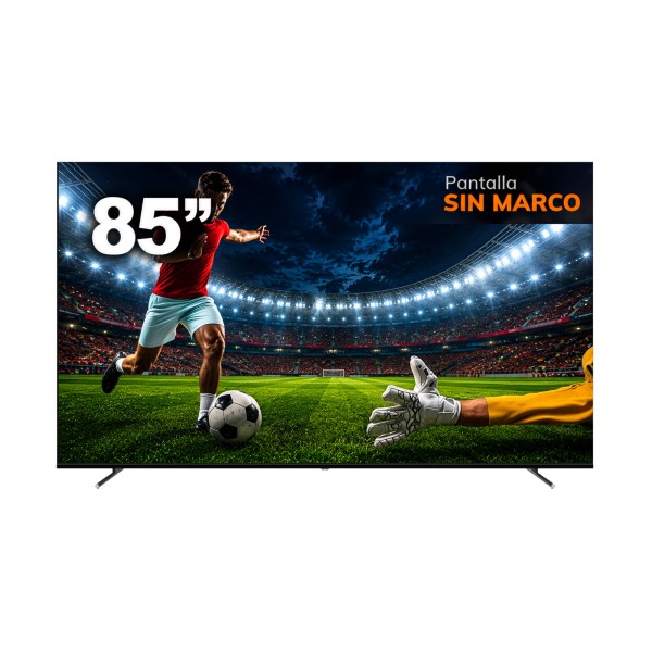Imagen del producto Tv 85” qled smart, dvb-t2, google, sm, c/cr de voz (1+1)