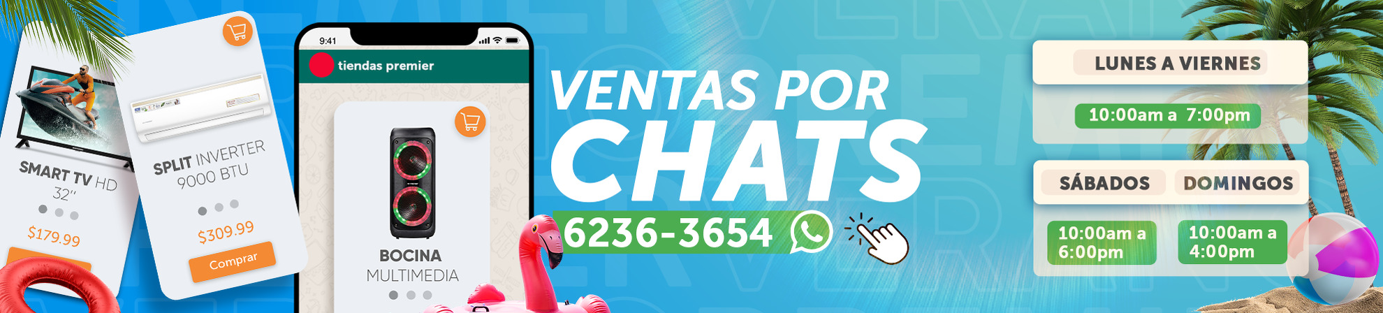 Ventas Online Horarios Summer