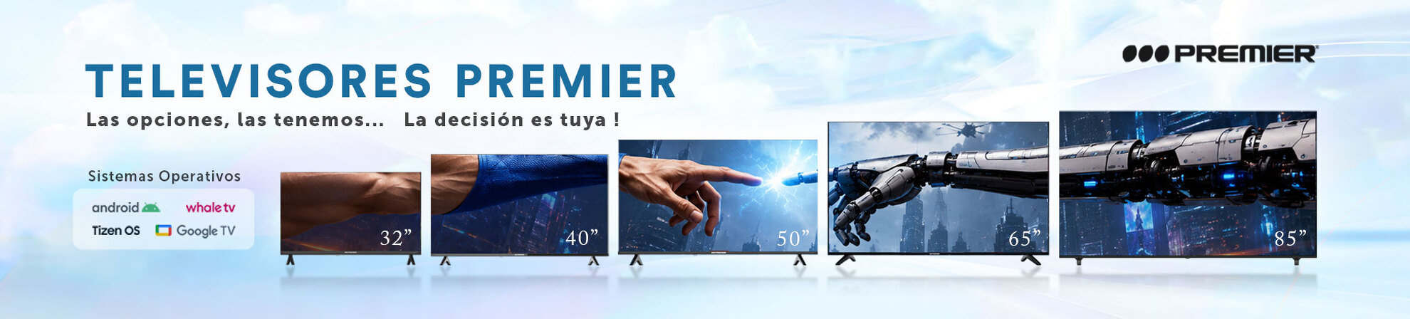 Línea de Televisores Premier